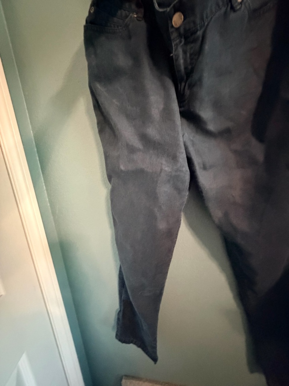 J. Jill Navy Wide Leg Jeans